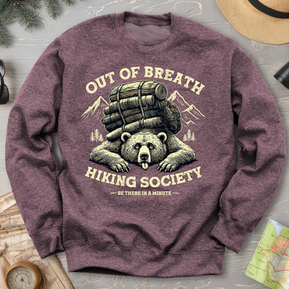 Out of Breath Hiking Society Sweatshirt