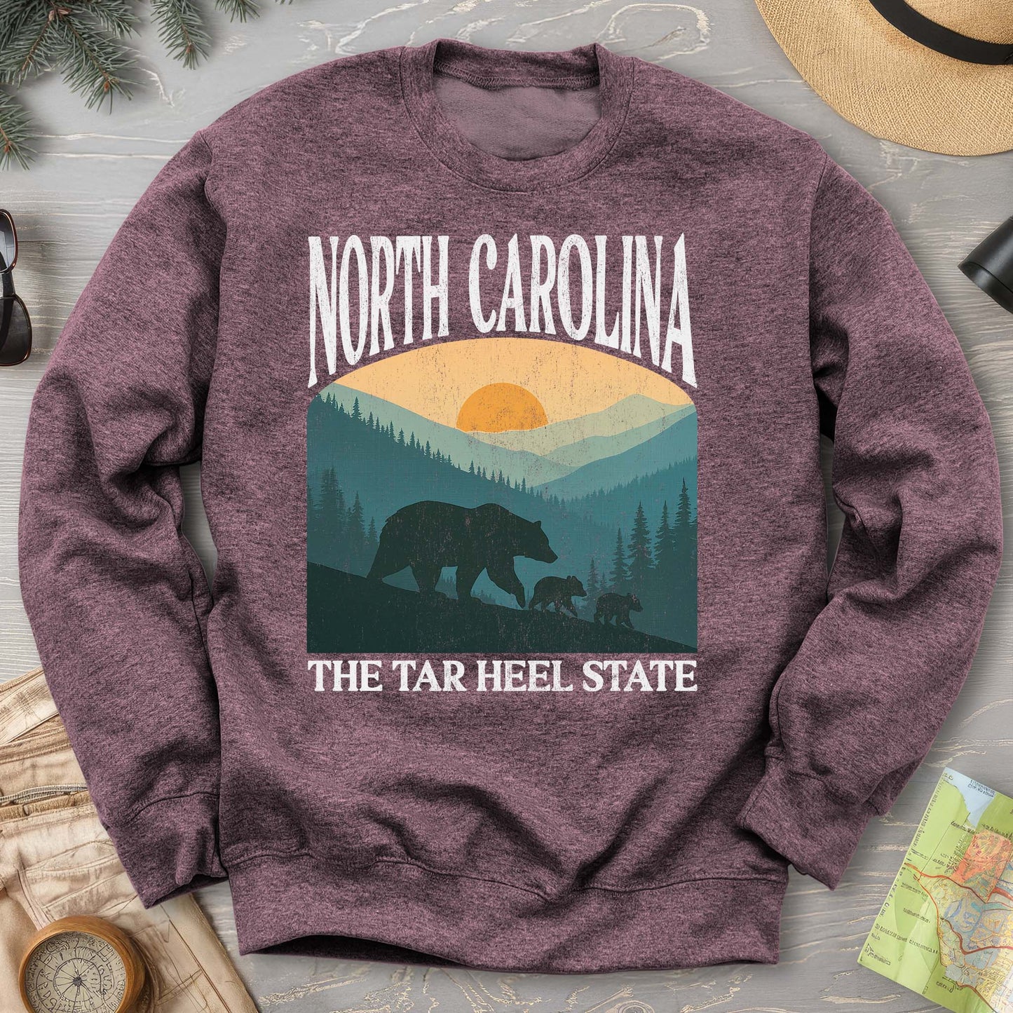North Carolina Mountains "Big & Bold" Sweatshirt