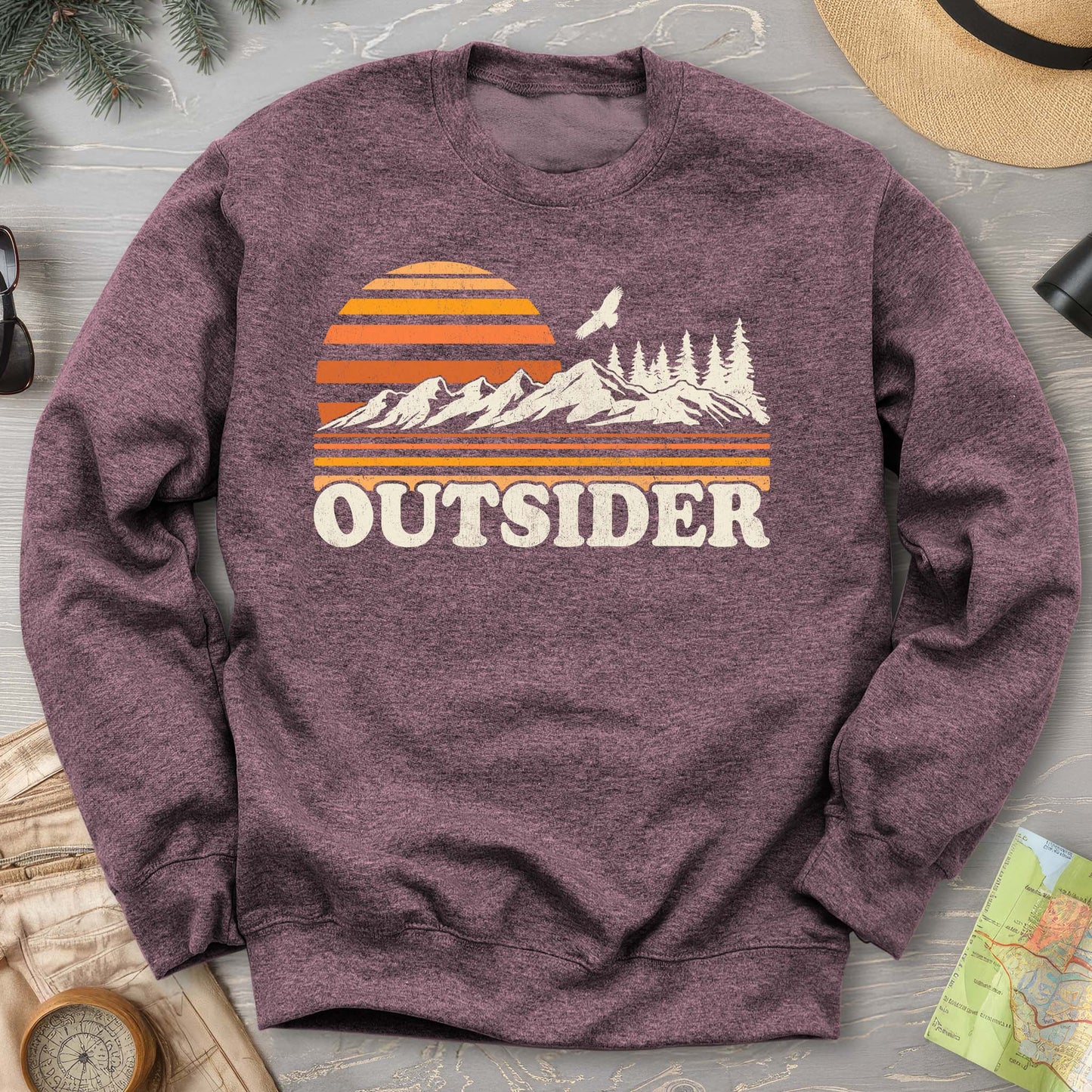 Outsider Vintage Mountains Sweatshirt