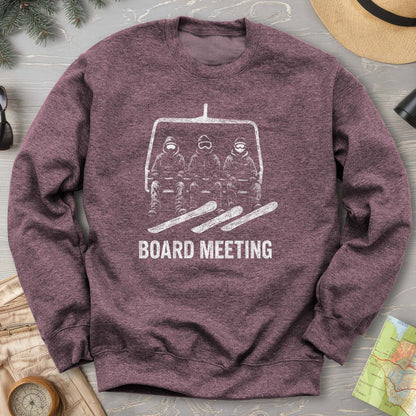 Snowboard "Board Meeting" Sweatshirt