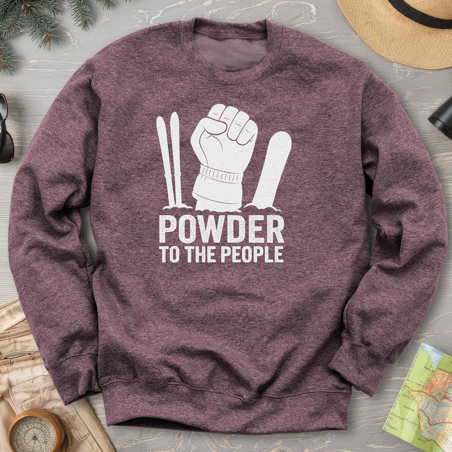 Powder to the People Sweatshirt