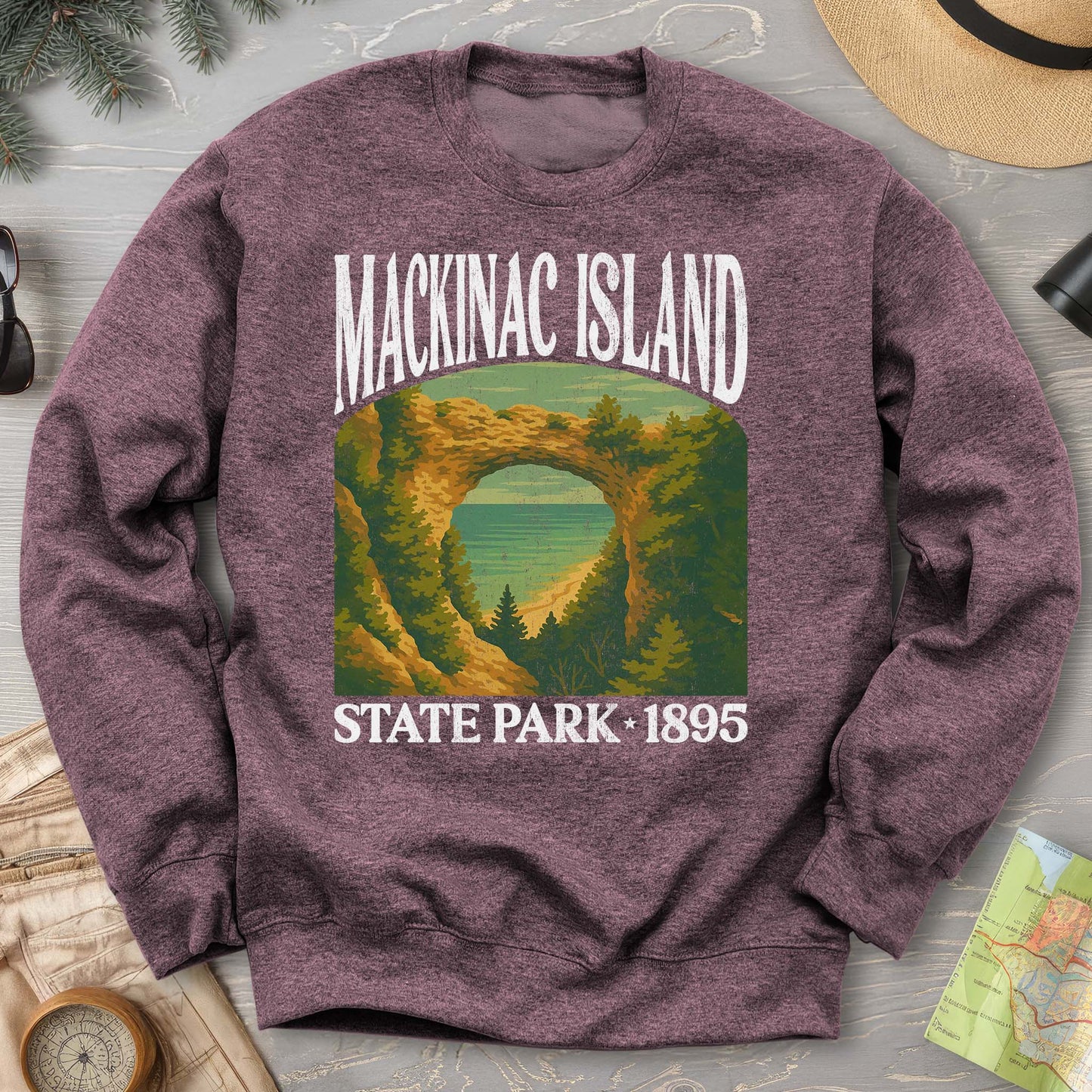 Mackinac Island State Park"Big and Bold" Sweatshirt