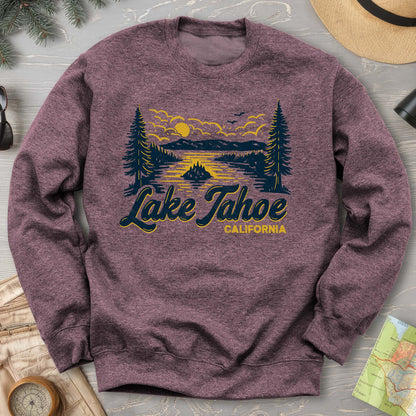 Lake Tahoe Emerald Bay Sketch Sweatshirt