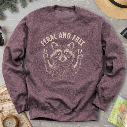 Feral and Free "Vintage Raccoon" Sweatshirt
