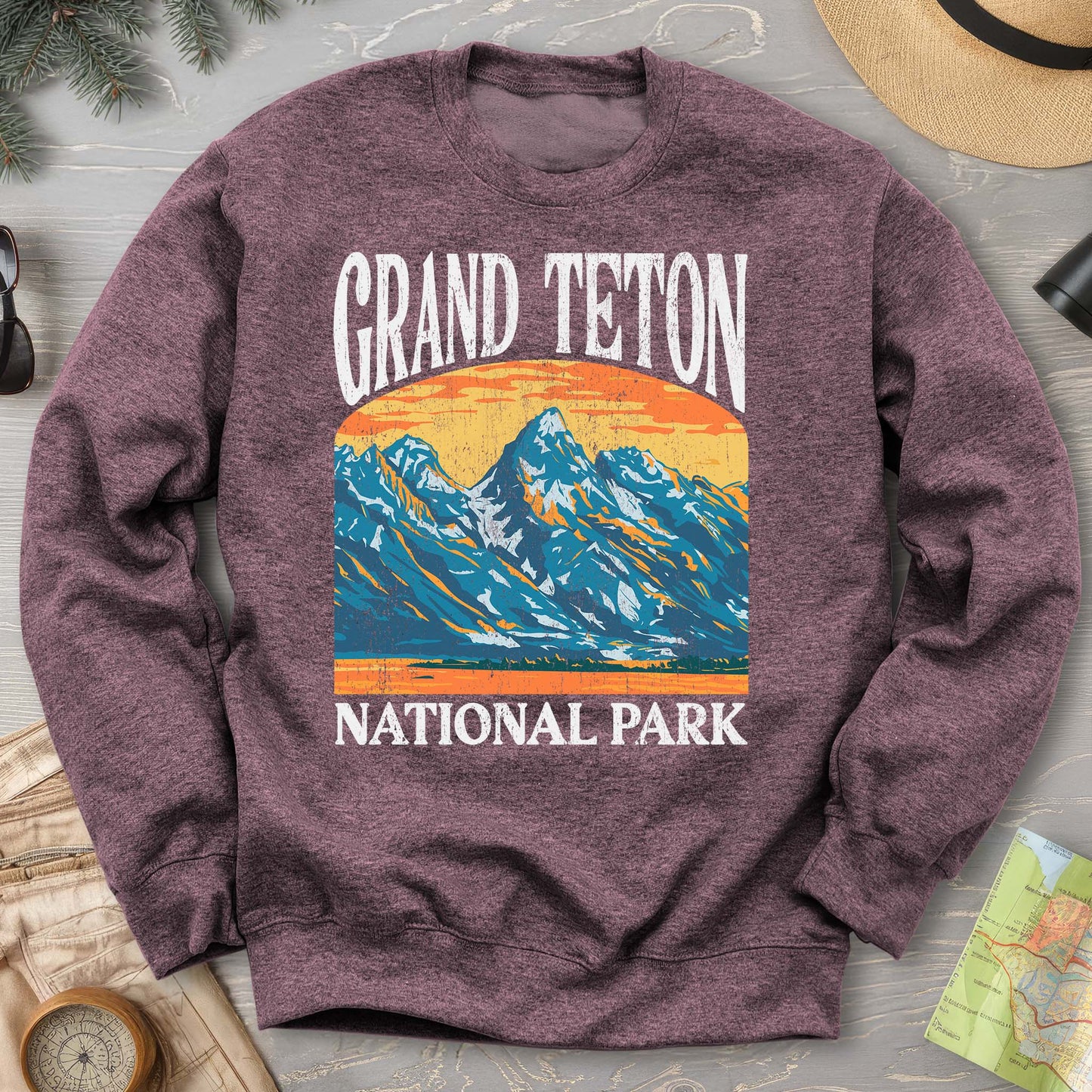 Grand Teton National Park "Big and Bold" Sweatshirt