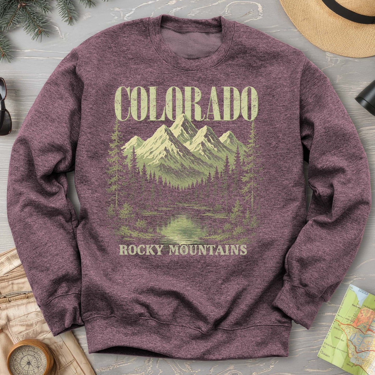 Colorado Rocky Mountains "Halftones" Sweatshirt