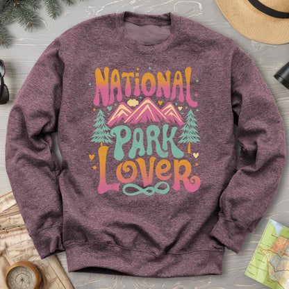 National Park Lover "Groovy Color" Sweatshirt
