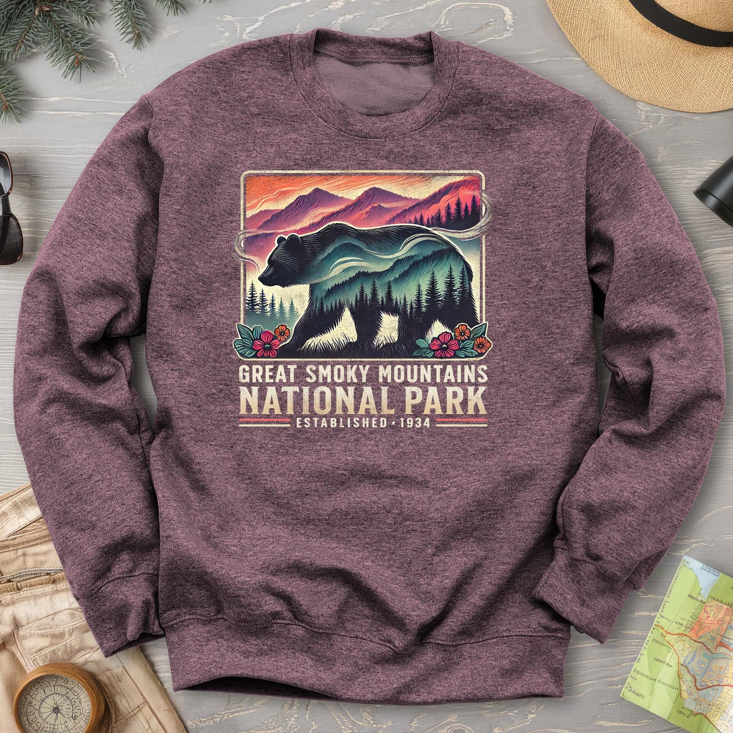 Great Smoky Mountains "Mountain Bear" Sweatshirt