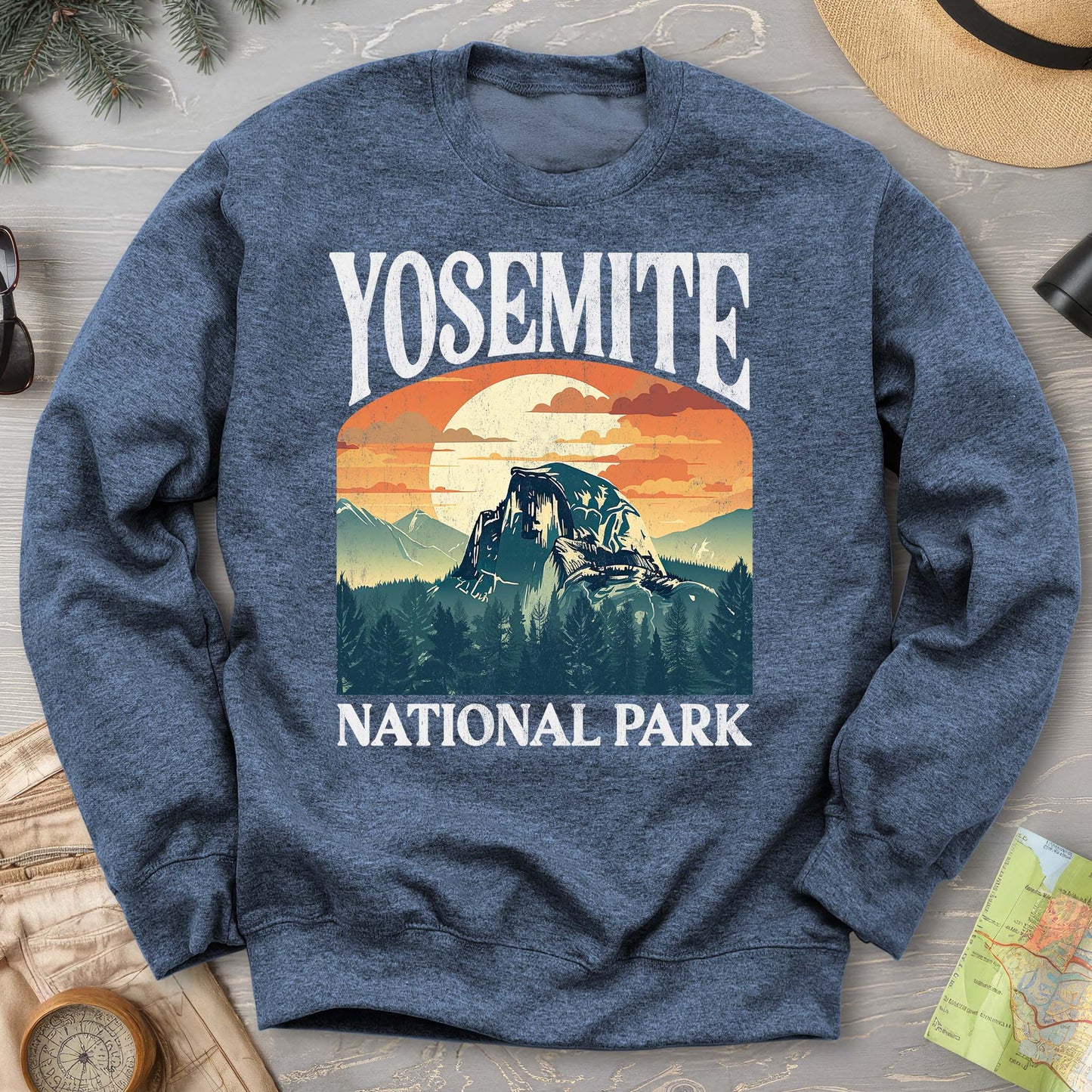 Yosemite National Park "Big and Bold" Sweatshirt