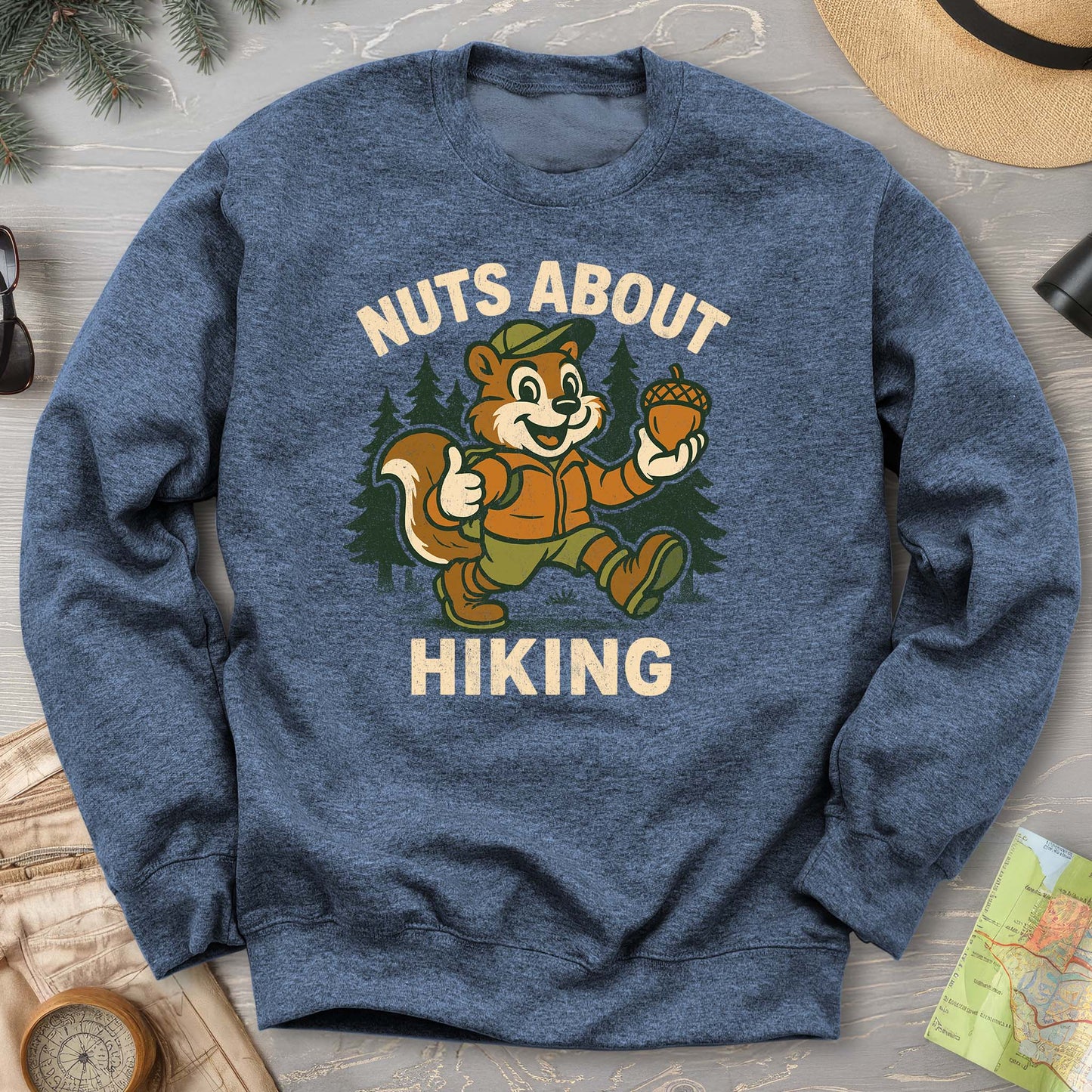 Nuts About Hiking Sweatshirt