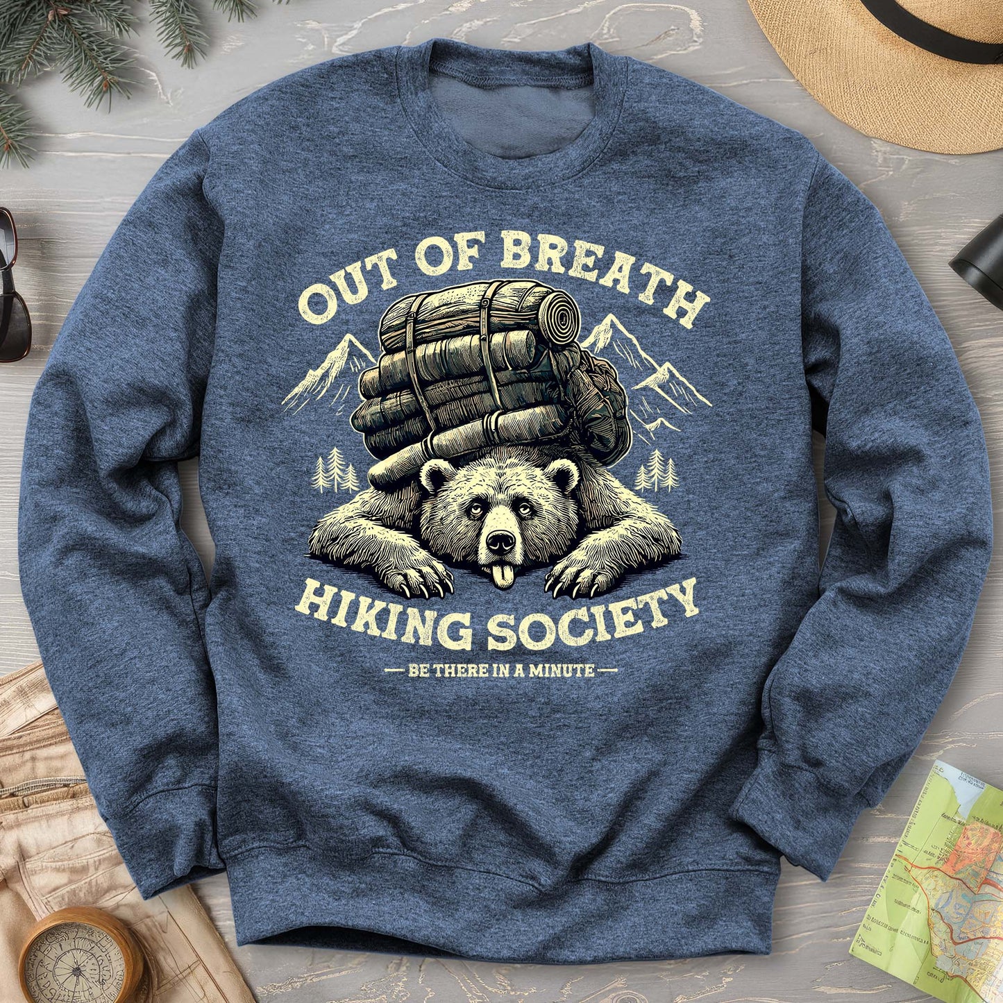 Out of Breath Hiking Society Sweatshirt