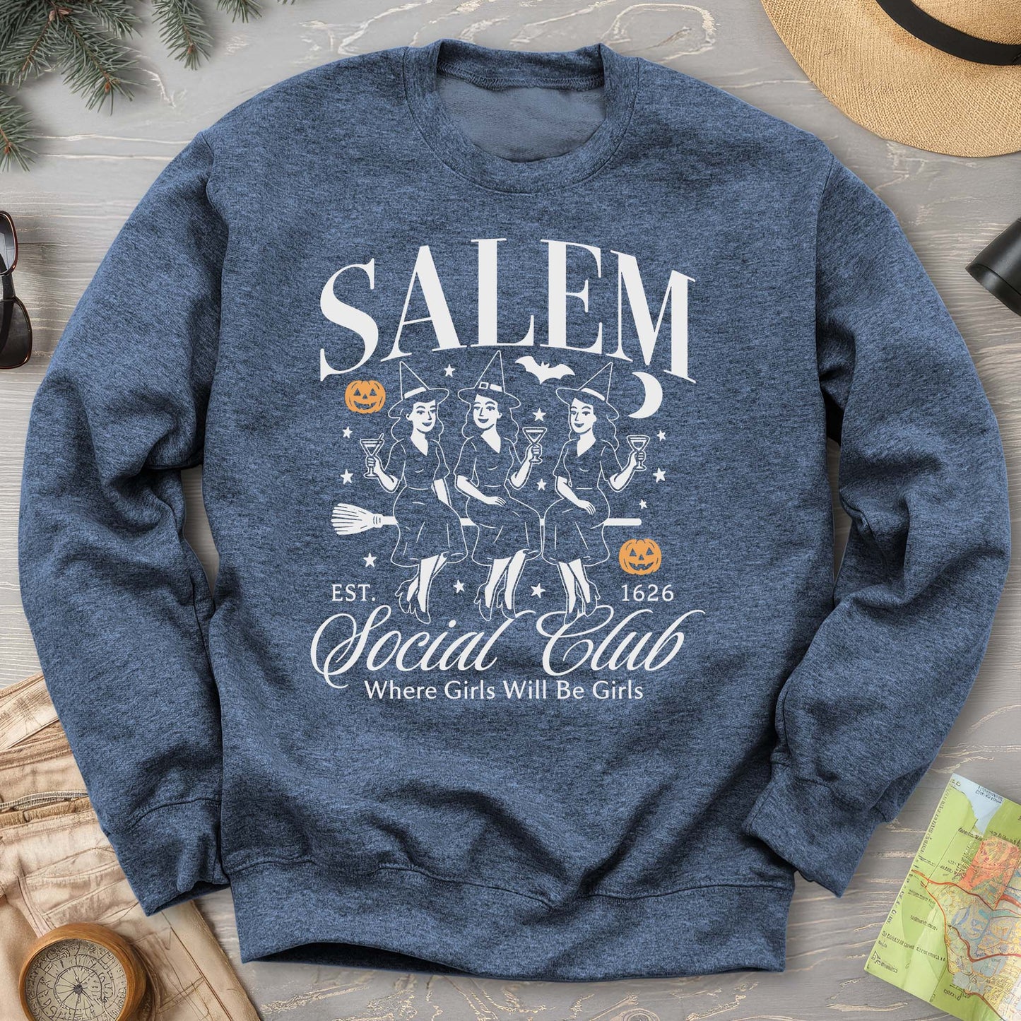 Salem Social Club Retro 50's Sweatshirt