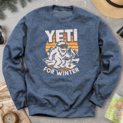 Yeti For Winter Sweatshirt