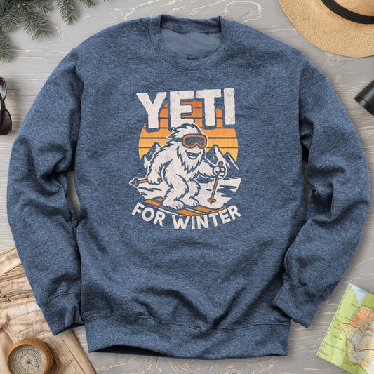 Yeti For Winter Sweatshirt