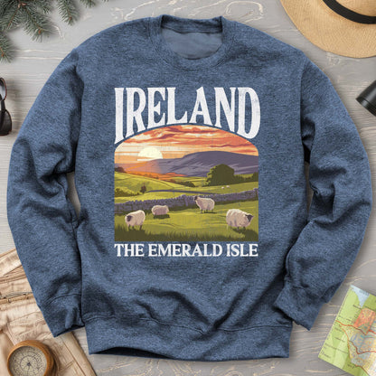 Ireland The Emerald Isle "Big and Bold" Sweatshirt