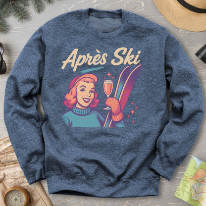 Apres Ski Retro 1950's Sweatshirt