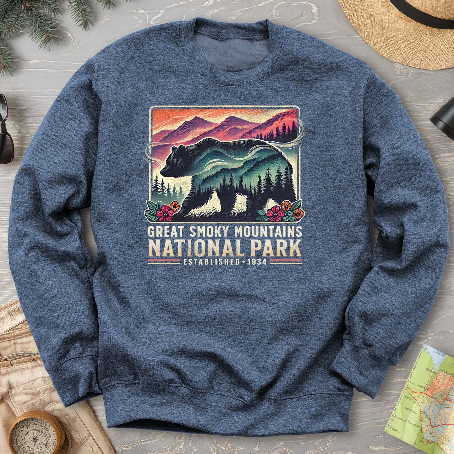 Great Smoky Mountains "Mountain Bear" Sweatshirt