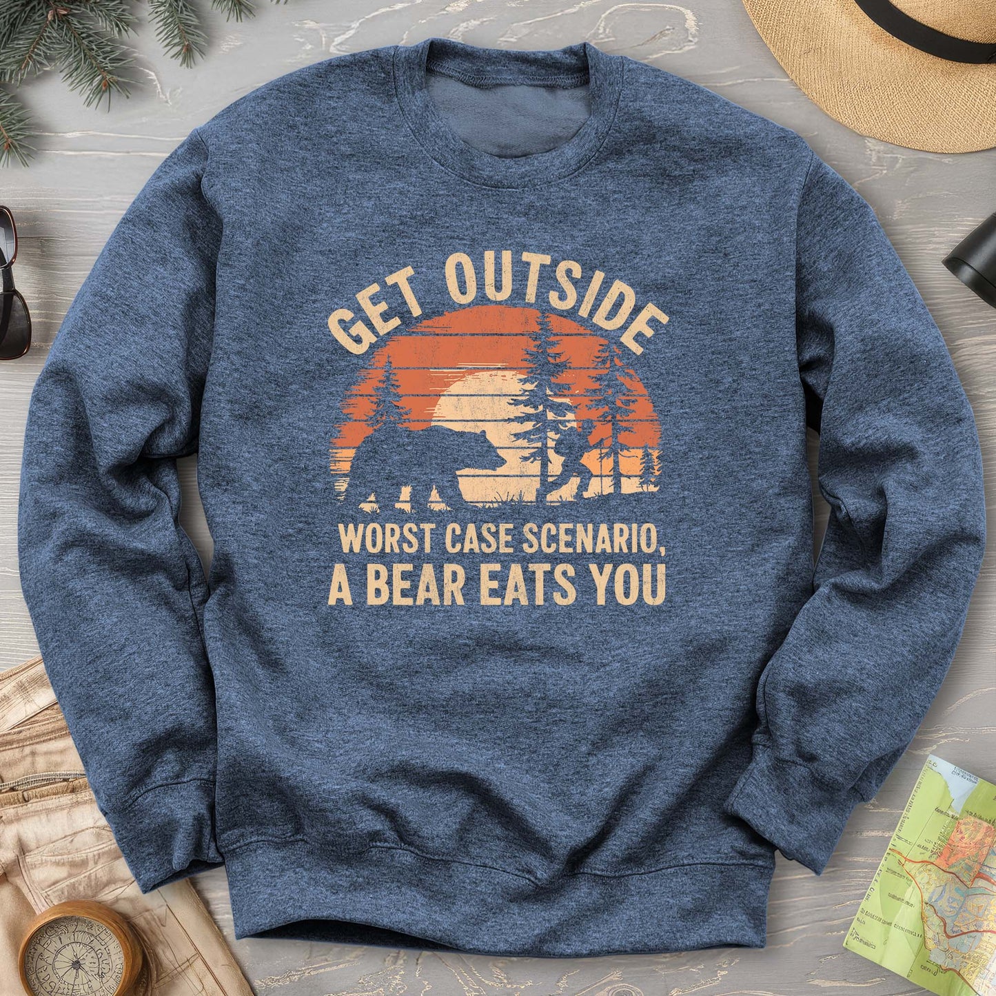Get Outside "Worst Case Scenario" Sweatshirt