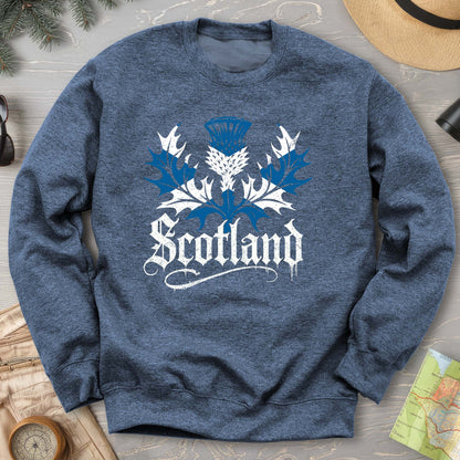 Scotland Gothic Thistle Sweatshirt