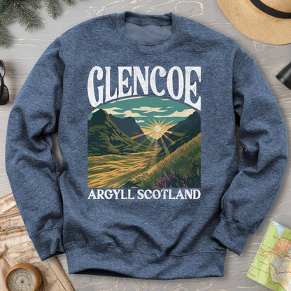 Glencoe Scotland "Big & Bold" Sweatshirt