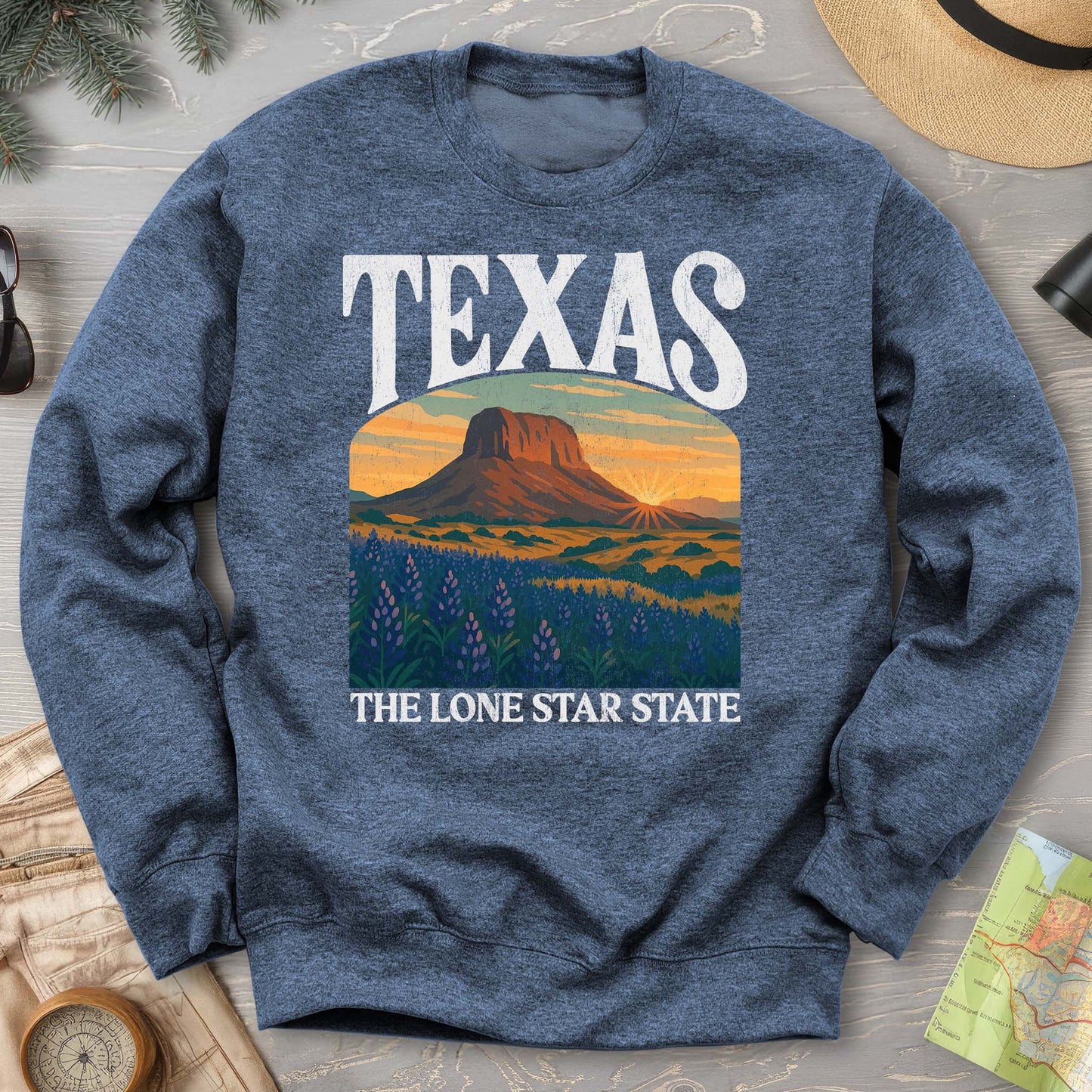 Texas Lone Star State "Big and Bold" Sweatshirt