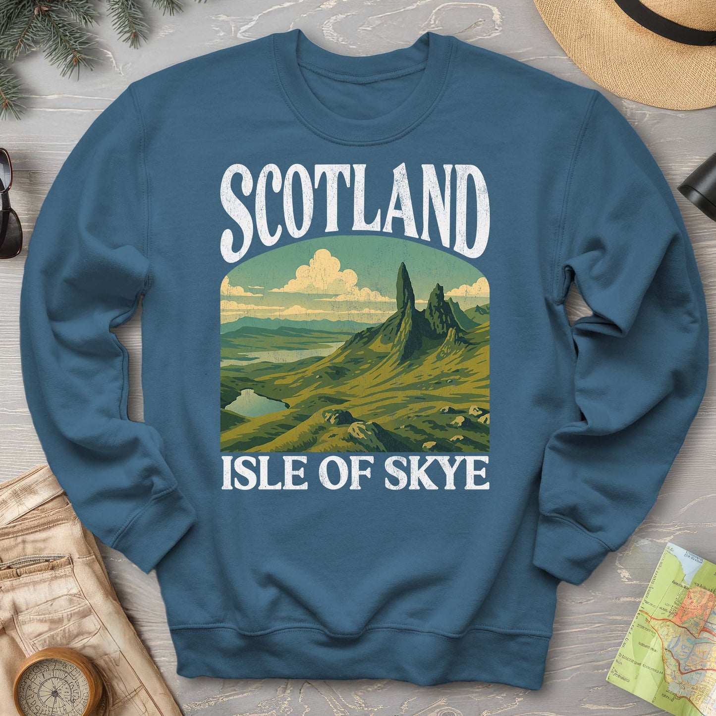 Scotland Isle of Skye "Big & Bold" Sweatshirt