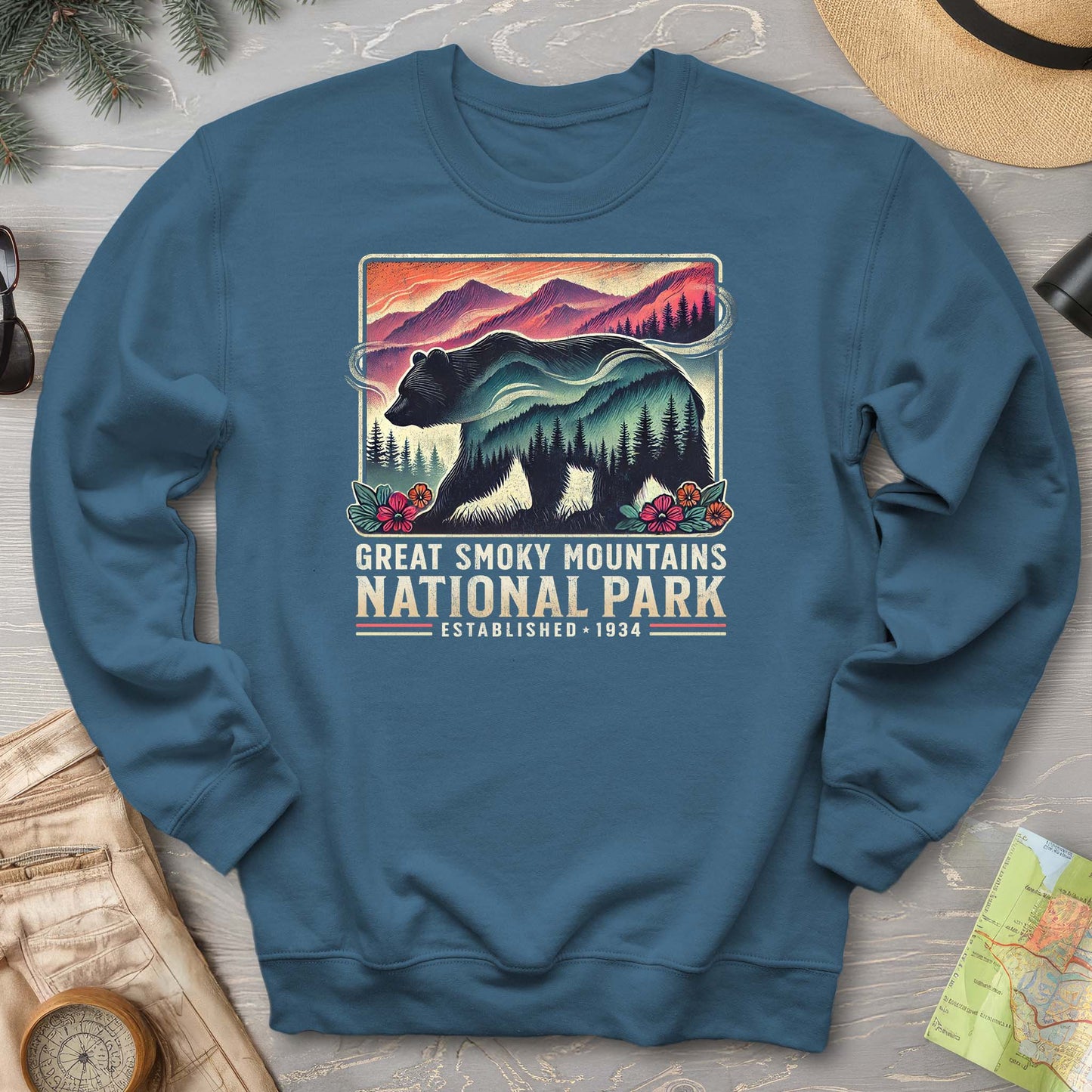 Great Smoky Mountains "Mountain Bear" Sweatshirt