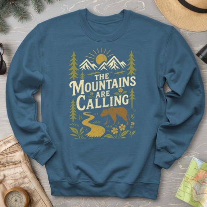 The Mountains Are Calling "Vintage Sketch" Sweatshirt