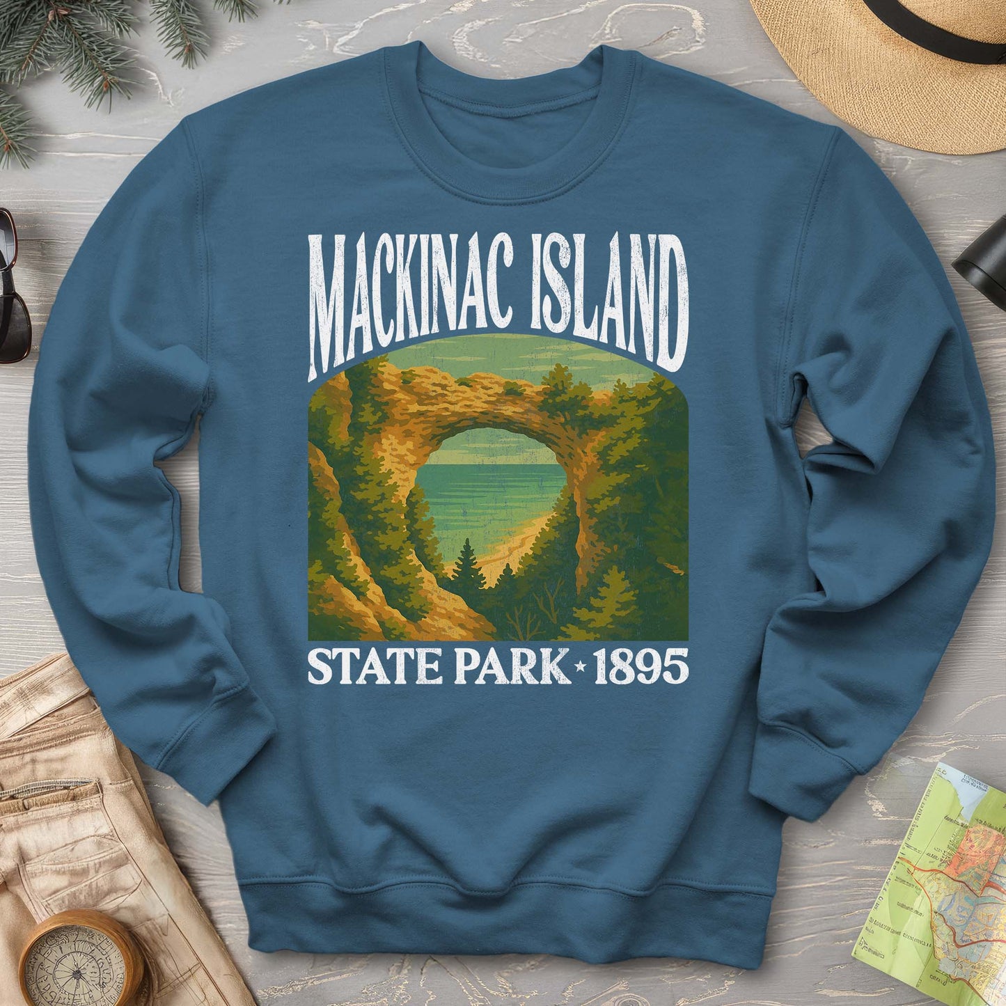 Mackinac Island State Park"Big and Bold" Sweatshirt