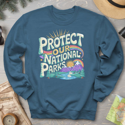 Protect Our Parks "Happy Hippie" Sweatshirt