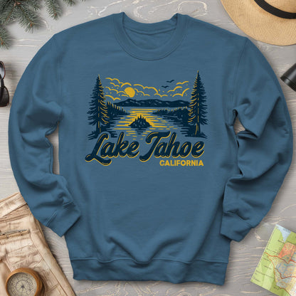 Lake Tahoe Emerald Bay Sketch Sweatshirt
