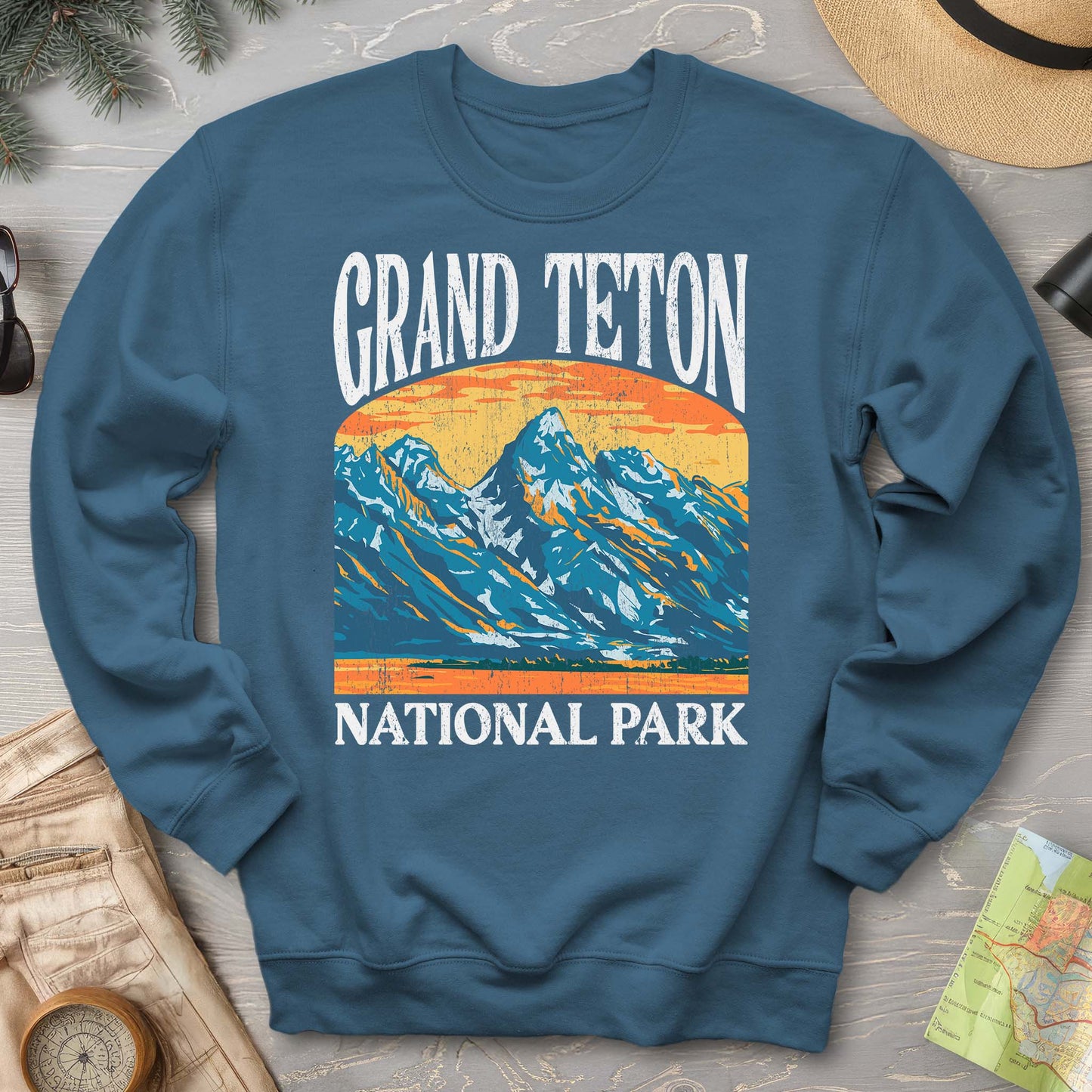 Grand Teton National Park "Big and Bold" Sweatshirt