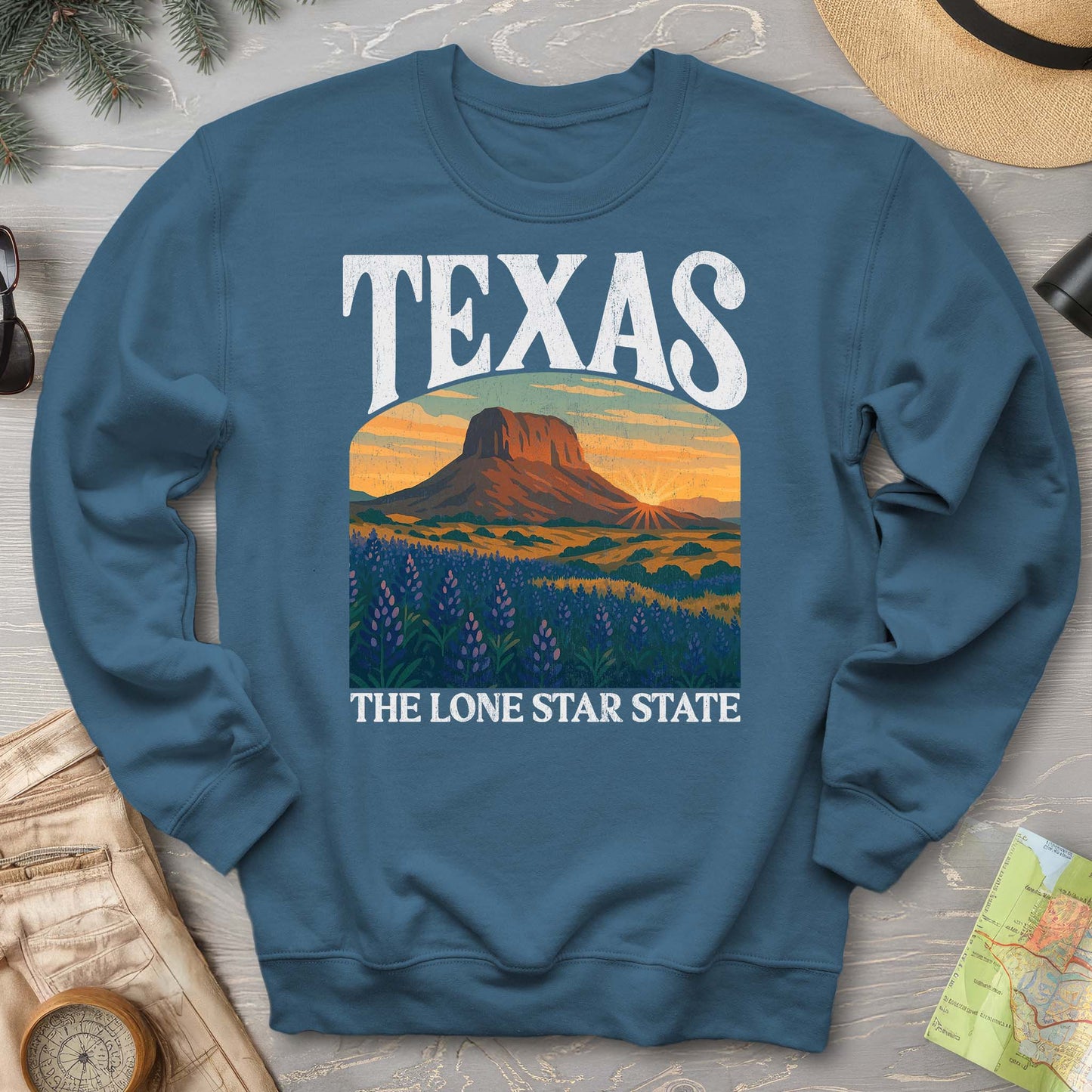 Texas Lone Star State "Big and Bold" Sweatshirt