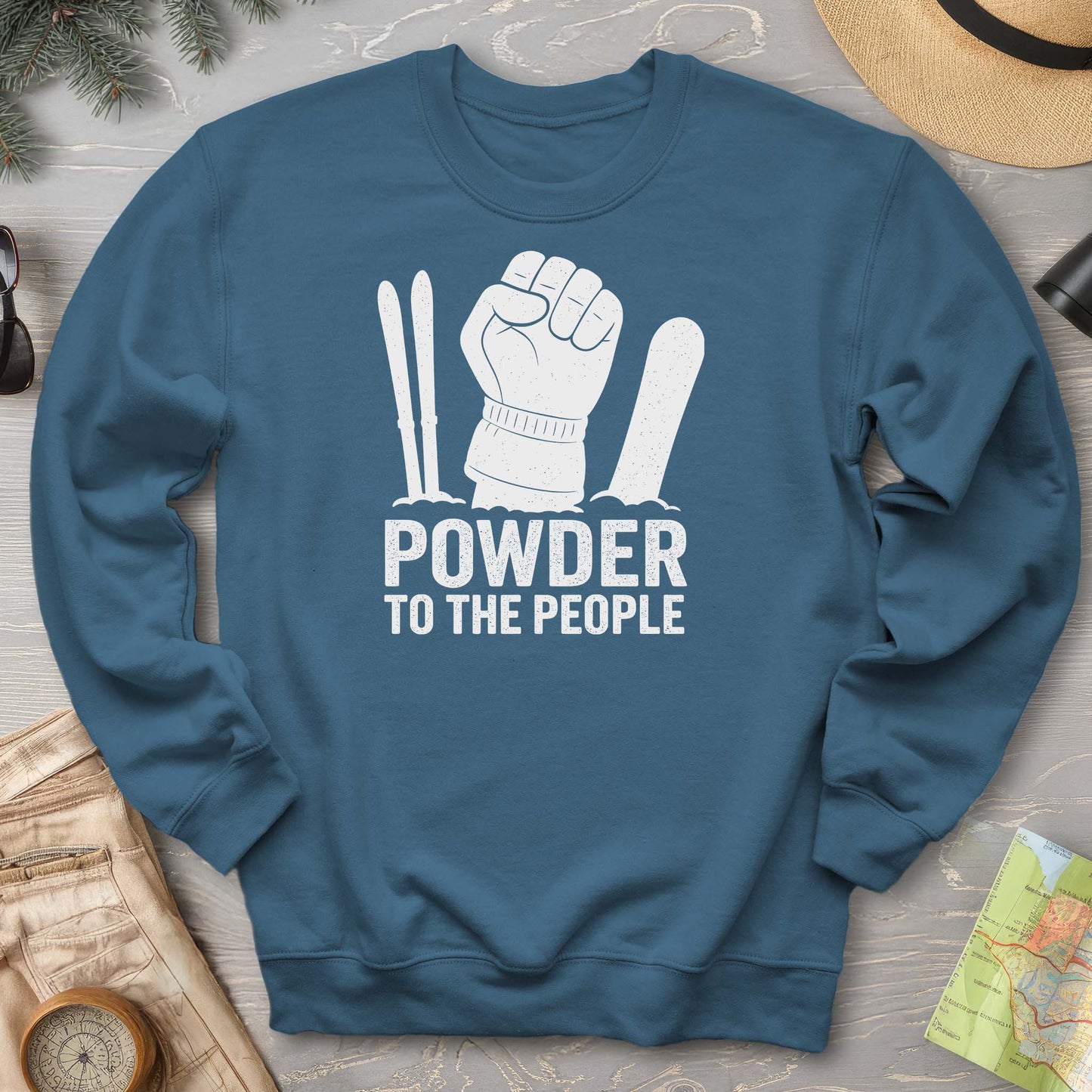 Powder to the People Sweatshirt