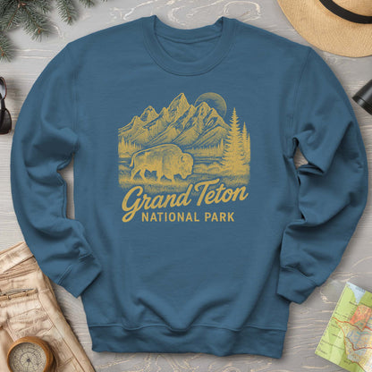 Grand Teton "Vintage Sketch" Sweatshirt