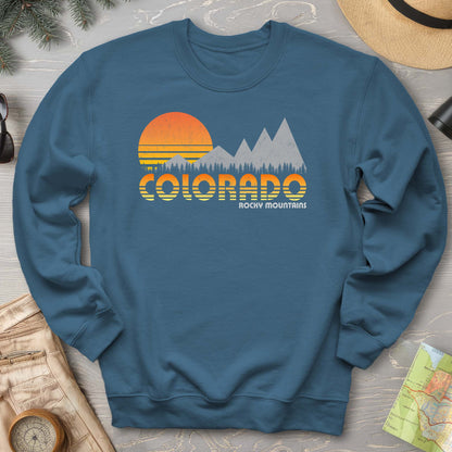 Colorado Rocky Mountains "80's Retro" Sweatshirt