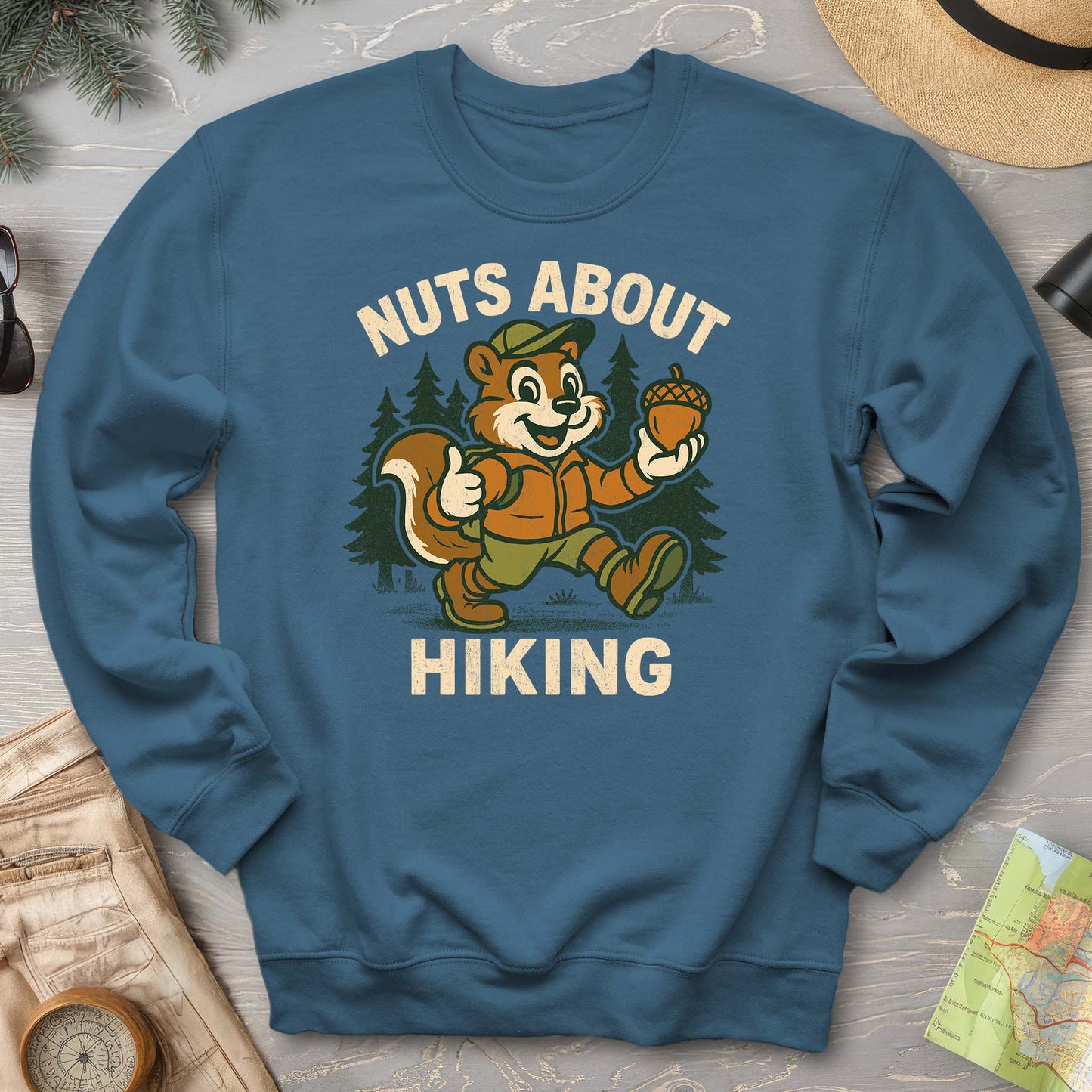 Nuts About Hiking Sweatshirt