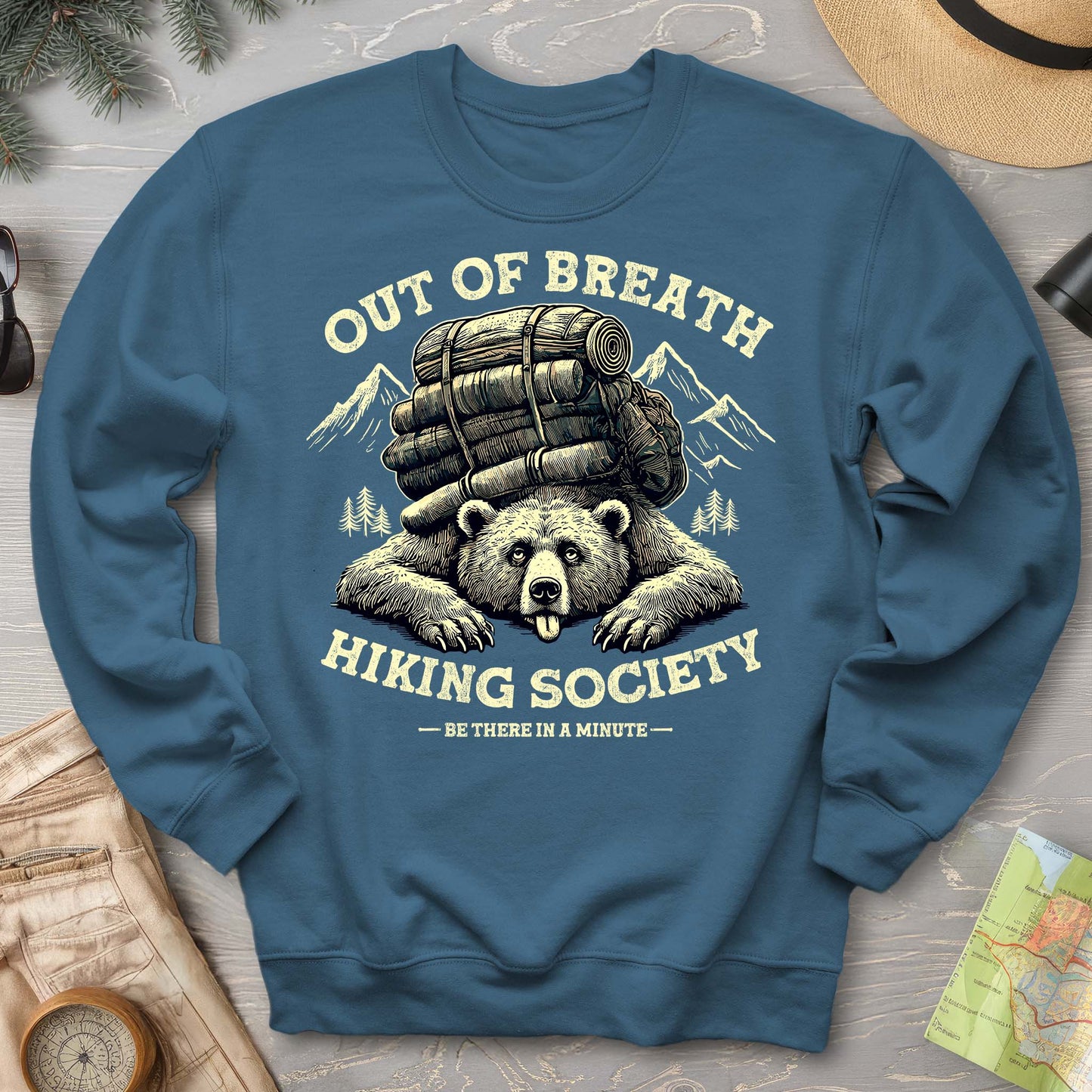 Out of Breath Hiking Society Sweatshirt