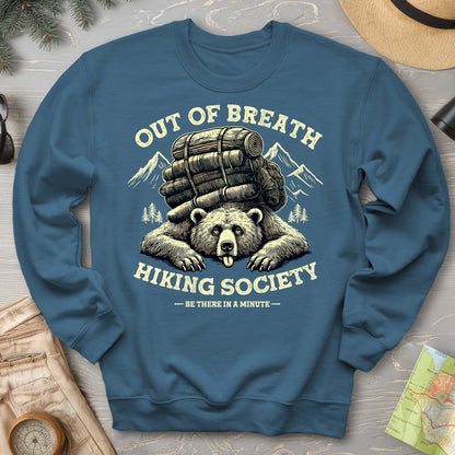 Out of Breath Hiking Society Sweatshirt