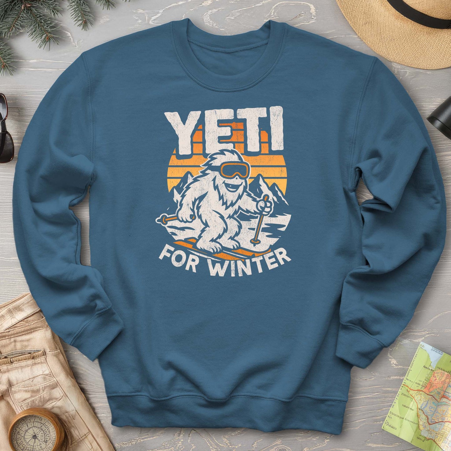 Yeti For Winter Sweatshirt