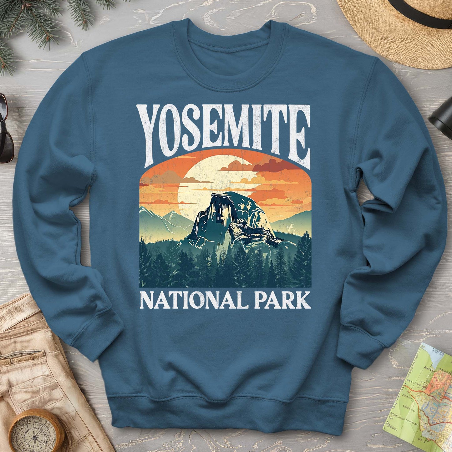 Yosemite National Park "Big and Bold" Sweatshirt