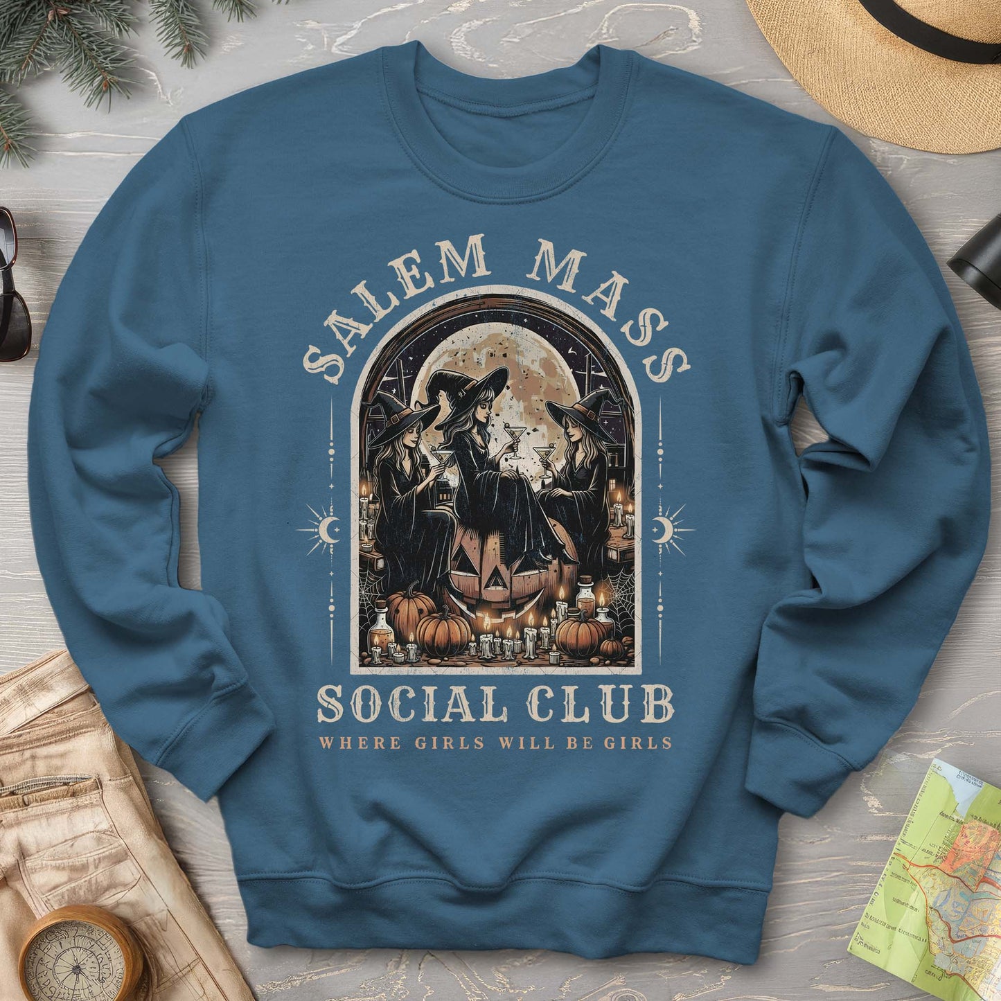 Salem Mass Social Club Sweatshirt
