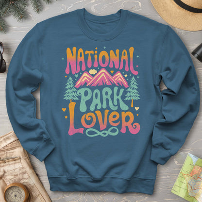 National Park Lover "Groovy Color" Sweatshirt