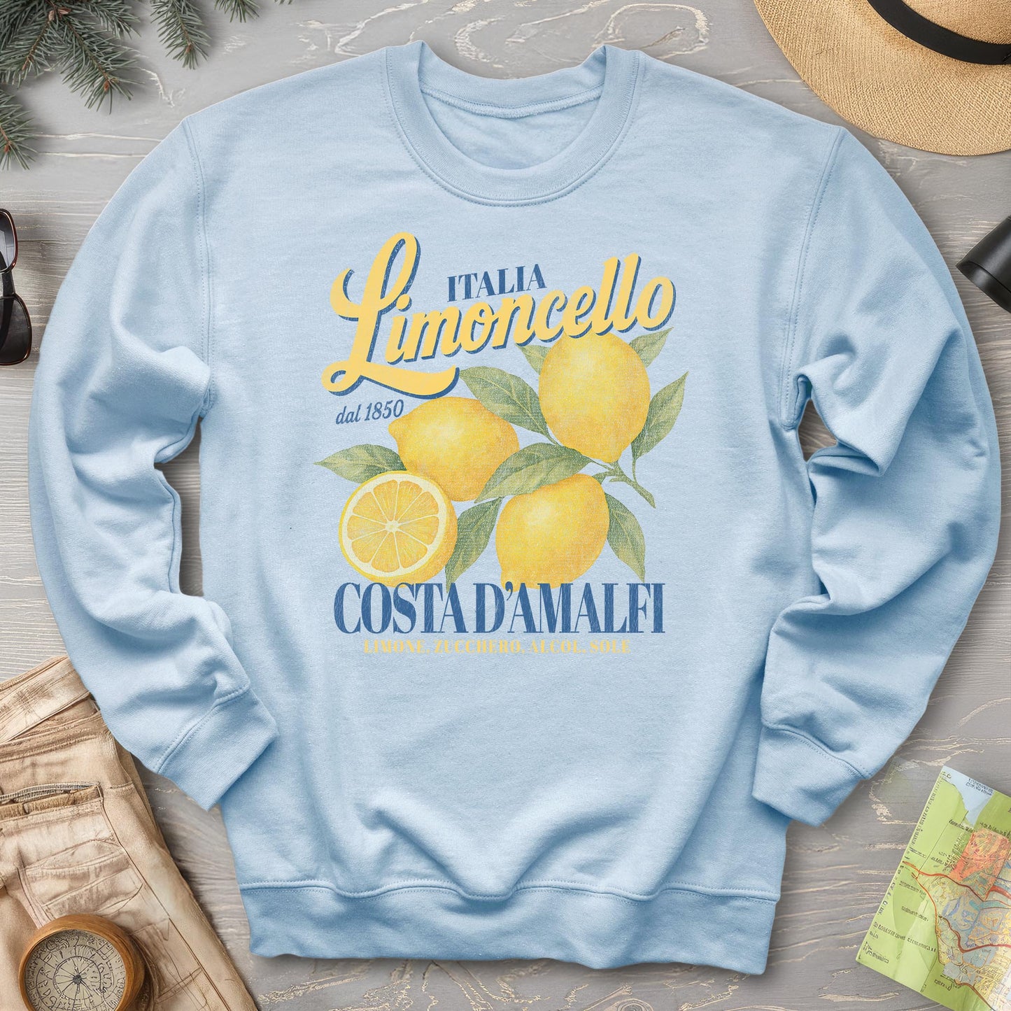 Amalfi Coast "Limoncello" Sweatshirt