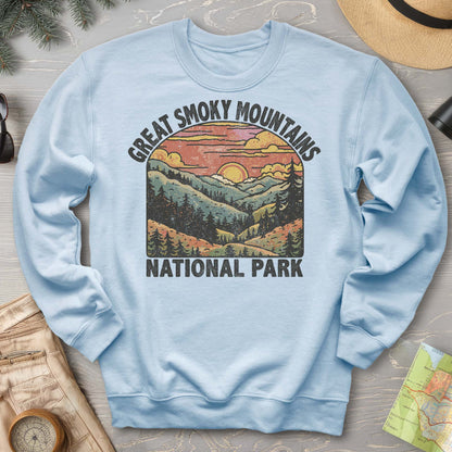 Great Smoky Mountains National Park Sunset Sweatshirt