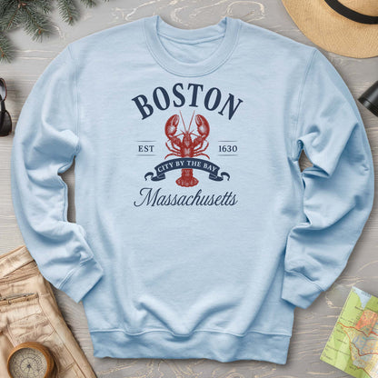 Boston City By the Bay Lobster Sweatshirt