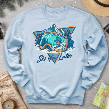 Ski You Later Retro 1980's Sweatshirt