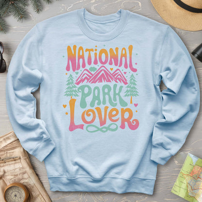 National Park Lover "Groovy Color" Sweatshirt
