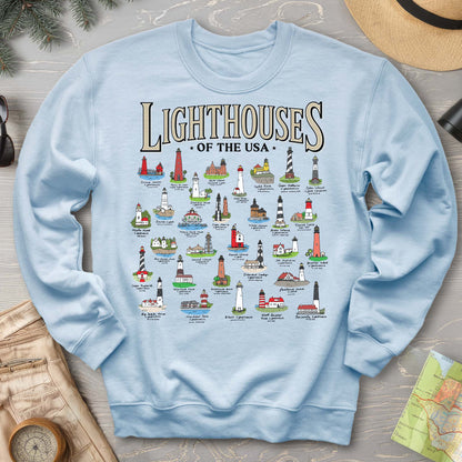 Lighthouses of the USA Sweatshirt