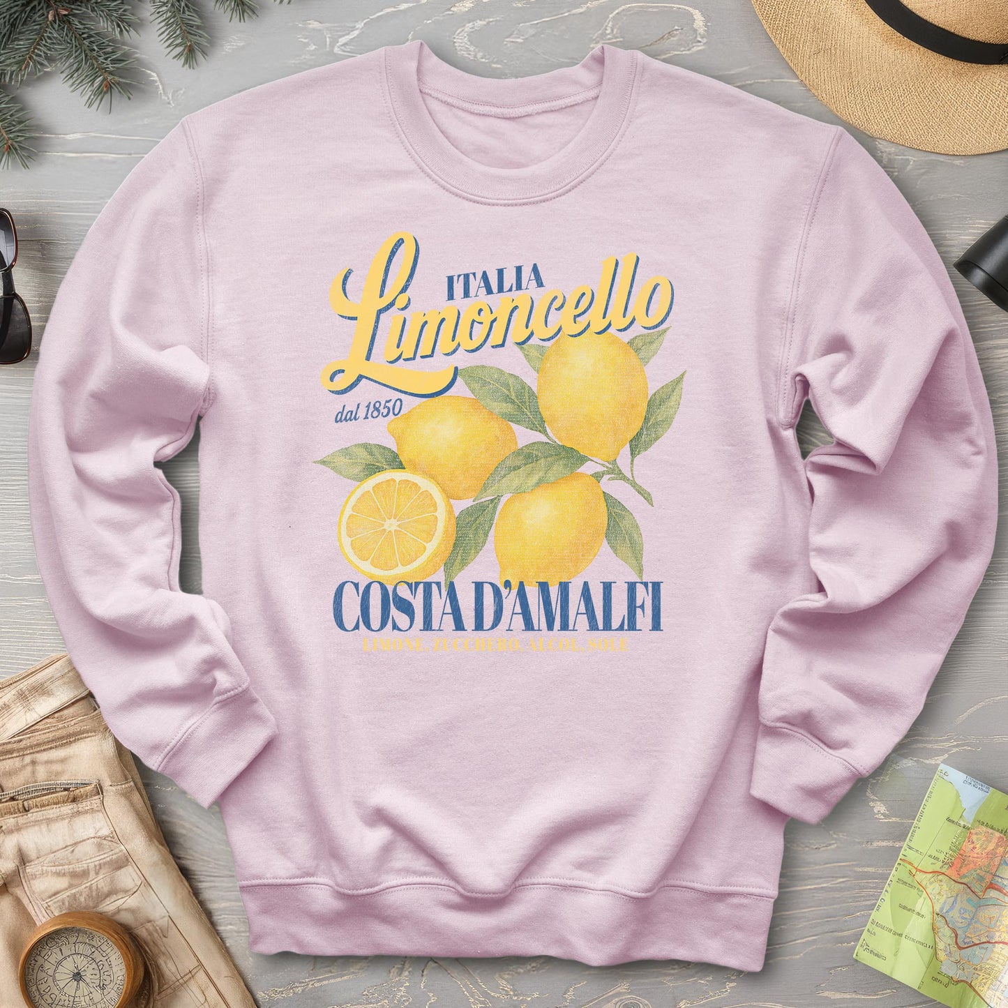Amalfi Coast "Limoncello" Sweatshirt